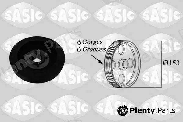 Sasic 5150K40 — Belt Pulley, crankshaft
