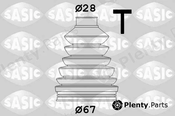 Sasic 1906023 — Bellow Kit, drive shaft