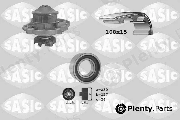 Sasic 3906014 — Water Pump & Timing Belt Kit