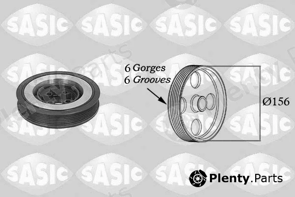 Sasic 9001802 — Belt Pulley, crankshaft