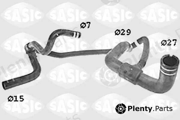 Sasic SWH6836 — Radiator Hose
