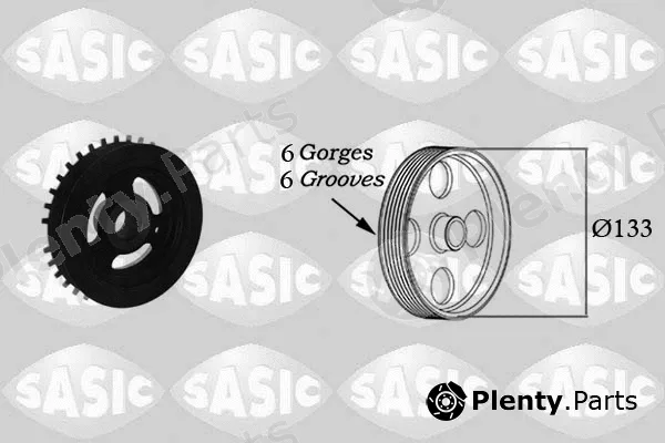 Sasic 2156040 — Belt Pulley, crankshaft