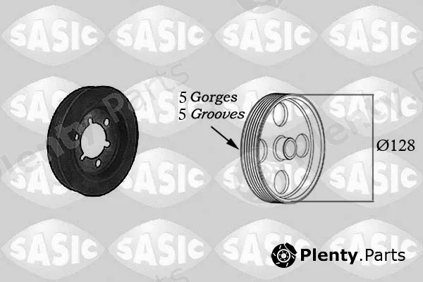 Sasic 2150025 — Belt Pulley, crankshaft