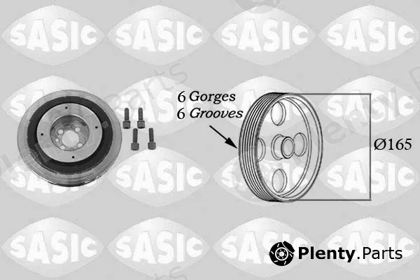 Sasic 9001813 — Belt Pulley, crankshaft