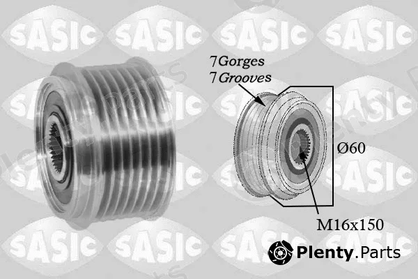 Sasic 1676027 — Alternator Freewheel Clutch