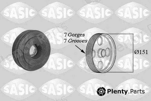 Sasic 2154021 — Belt Pulley, crankshaft