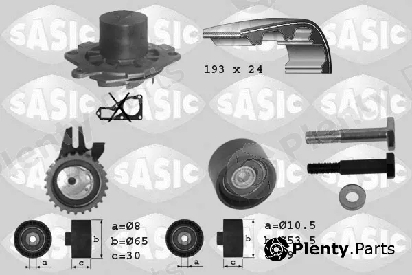 Sasic 3906008 — Water Pump & Timing Belt Kit
