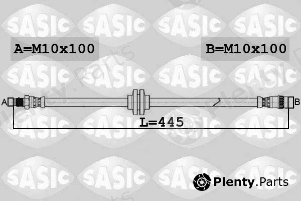 Sasic 6604041 — Brake Hose