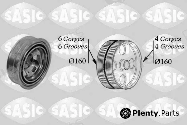 Sasic 2156043 — Belt Pulley, crankshaft