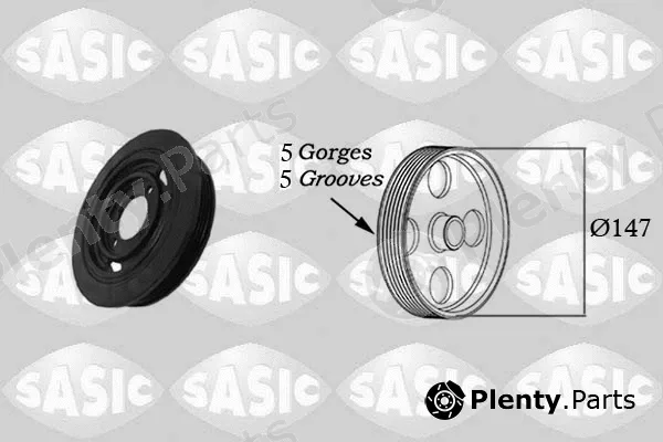Sasic 2156009 — Belt Pulley, crankshaft