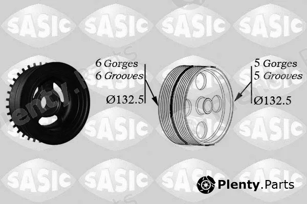 Sasic 2156068 — Belt Pulley, crankshaft