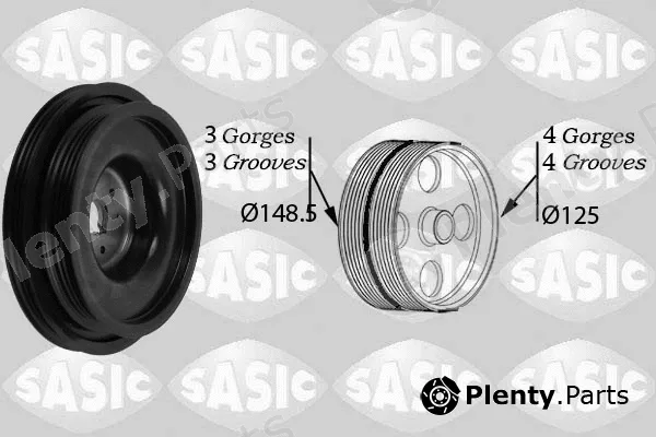 Sasic 2154026 — Belt Pulley, crankshaft