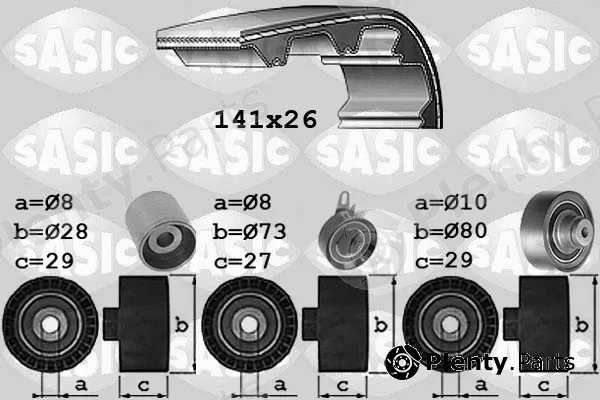 Sasic 1756049 — Timing Belt Kit