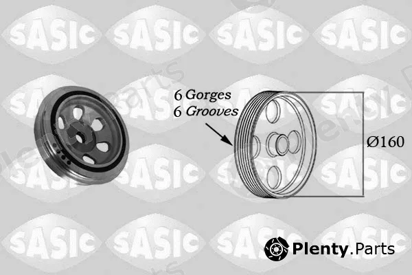 Sasic 2156053 — Belt Pulley, crankshaft
