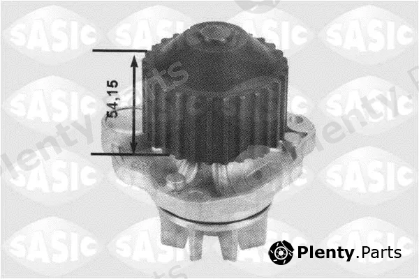 Sasic 2011F61 — Water Pump, engine cooling