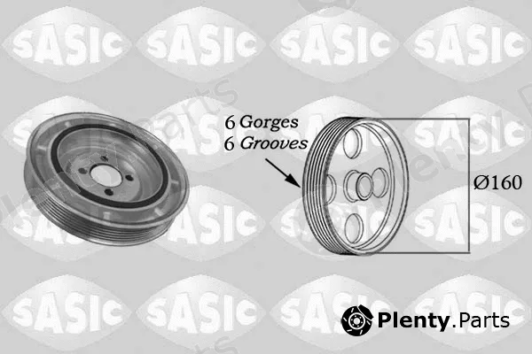 Sasic 2156012 — Belt Pulley, crankshaft