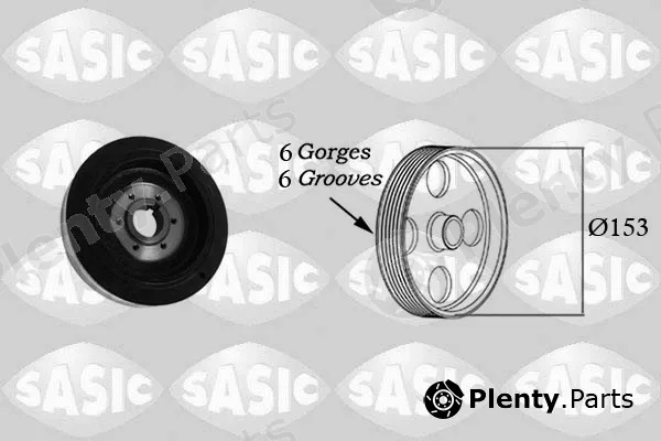Sasic 2150026 — Belt Pulley, crankshaft