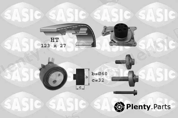 Sasic 3904037 — Water Pump & Timing Belt Kit