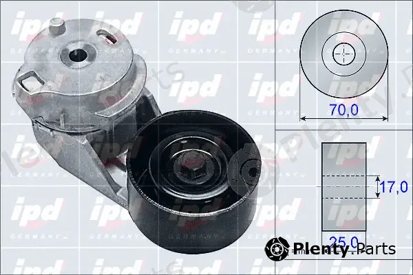 IPD 15-3943 — Belt Tensioner, V-ribbed belt