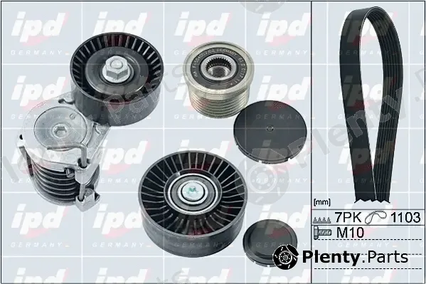 IPD 20-1864 — V-Ribbed Belt Set