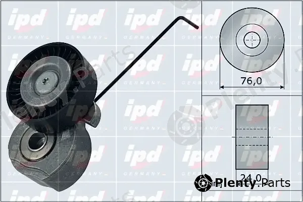 IPD 15-4065 — Belt Tensioner, V-ribbed belt