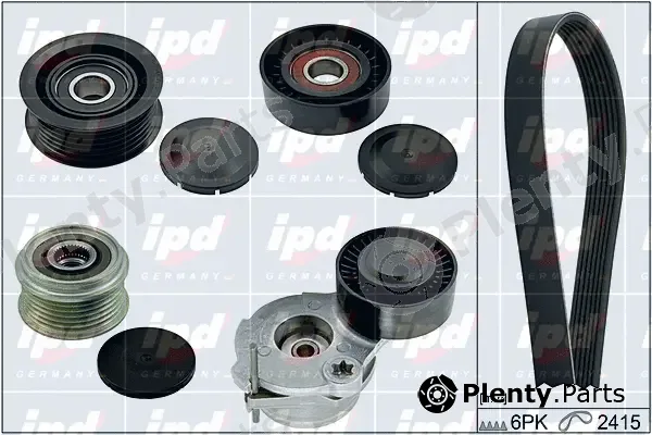 IPD 20-1888 — V-Ribbed Belt Set
