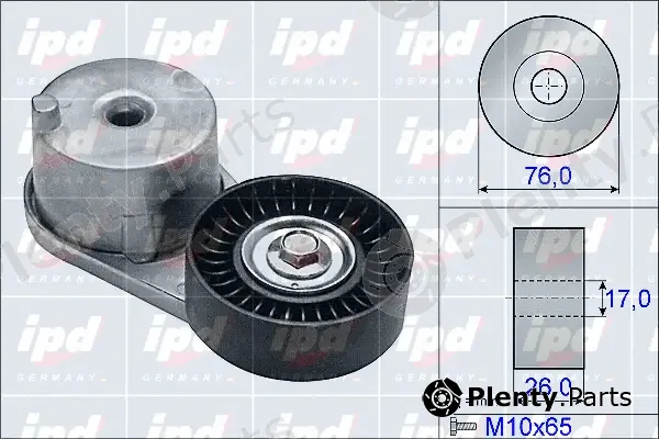IPD 15-3941 — Belt Tensioner, V-ribbed belt