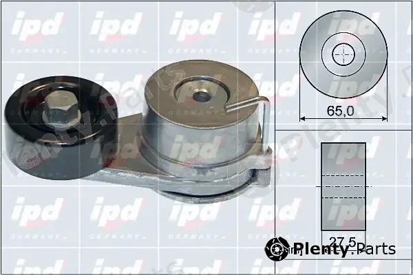 IPD 15-4078 — Belt Tensioner, V-ribbed belt