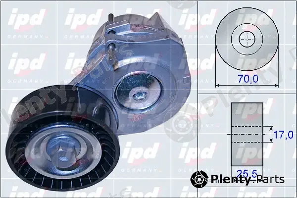 IPD 15-3958 — Belt Tensioner, V-ribbed belt