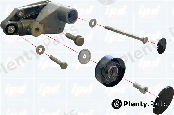 IPD 15-3472 — Repair Kit, v-ribbed belt tensioner