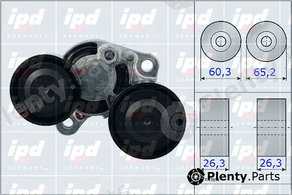 IPD 15-3915 — Belt Tensioner, V-ribbed belt