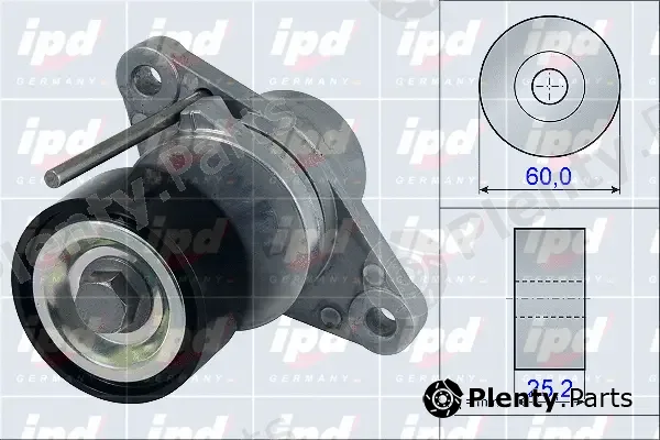 IPD 15-3891 — Belt Tensioner, V-ribbed belt