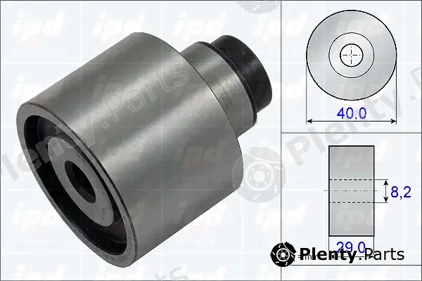 IPD 15-3802 — Deflection/Guide Pulley, timing belt
