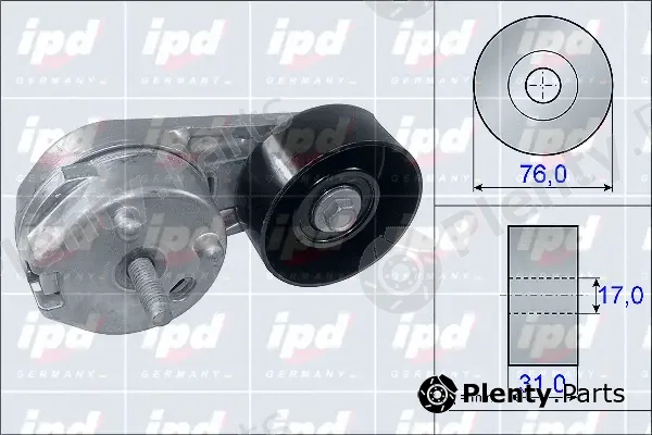 IPD 15-3948 — Belt Tensioner, V-ribbed belt