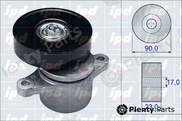 IPD 15-3953 — Belt Tensioner, V-ribbed belt