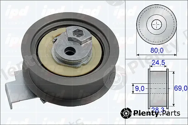 IPD 15-3818 — Tensioner Pulley, timing belt