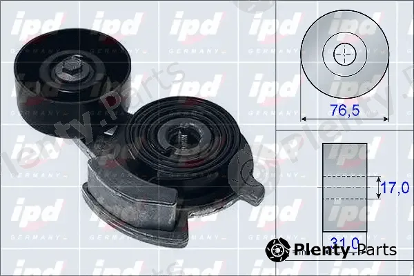 IPD 15-3957 — Belt Tensioner, V-ribbed belt