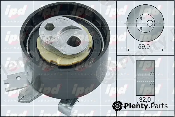 IPD 15-4105 — Tensioner Pulley, timing belt