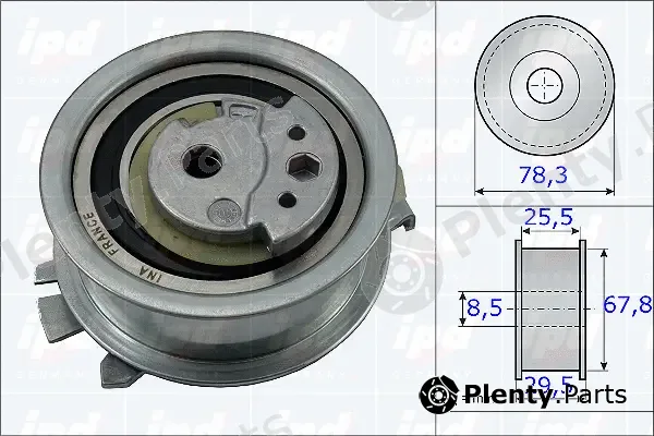 IPD 15-3755 — Tensioner Pulley, timing belt