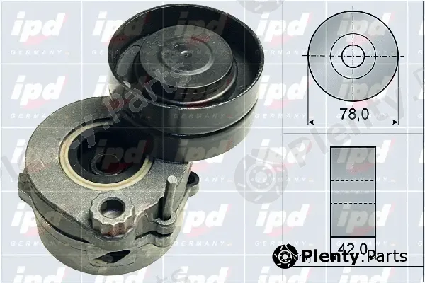 IPD 15-4018 — Tensioner Lever, V-ribbed belt