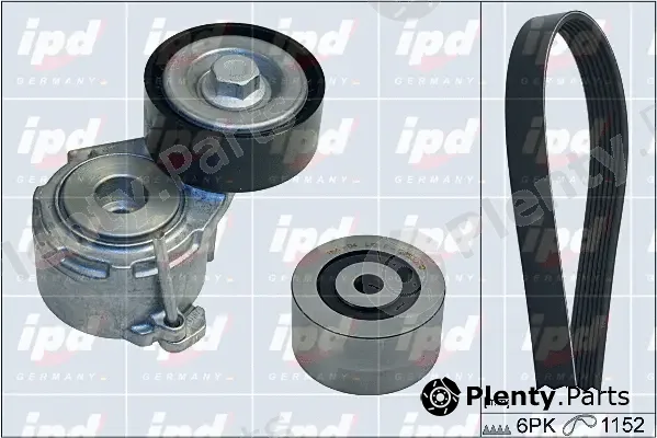 IPD 20-1811 — V-Ribbed Belt Set