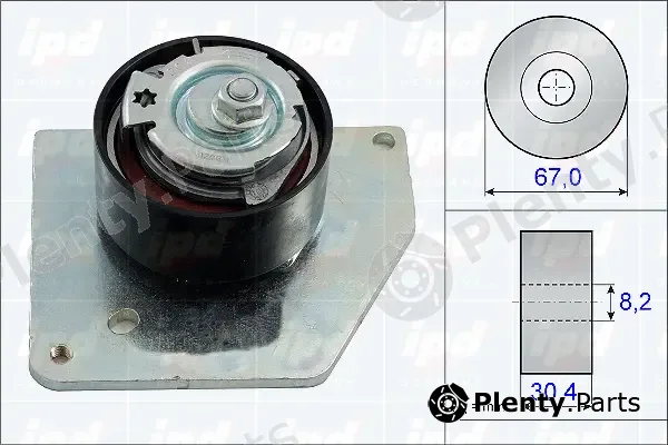 IPD 15-3792 — Tensioner Pulley, timing belt