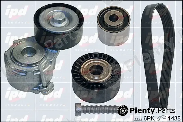 IPD 20-1905 — V-Ribbed Belt Set