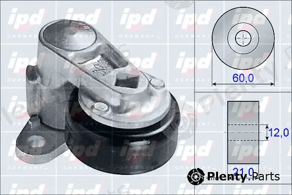 IPD 15-3949 — Belt Tensioner, V-ribbed belt