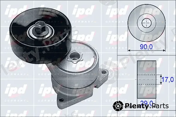 IPD 15-3999 — Belt Tensioner, V-ribbed belt