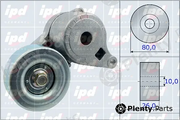 IPD 15-3991 — Belt Tensioner, V-ribbed belt