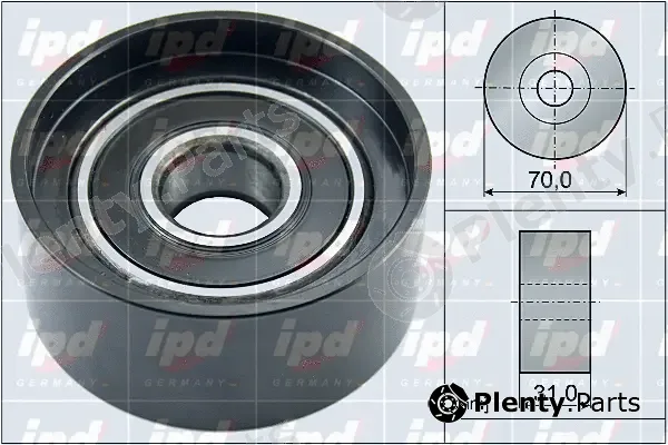 IPD 15-4152 — Deflection/Guide Pulley, V-ribbed belt