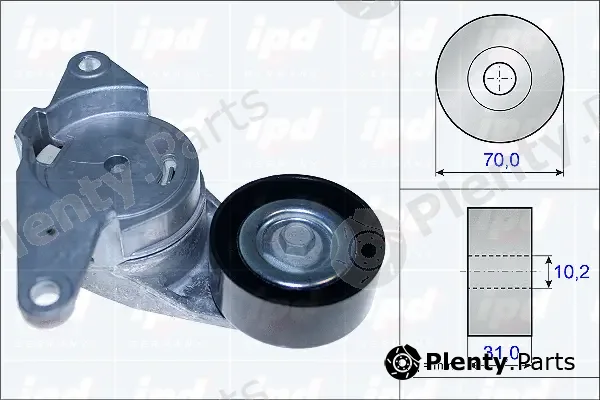 IPD 15-3842 — Belt Tensioner, V-ribbed belt