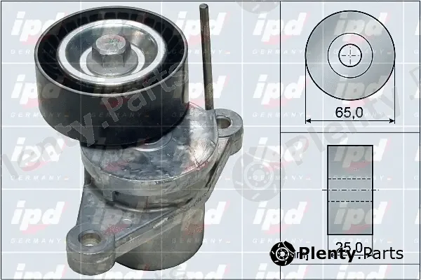 IPD 15-4070 — Belt Tensioner, V-ribbed belt