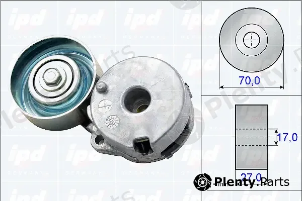 IPD 15-3807 — Belt Tensioner, V-ribbed belt